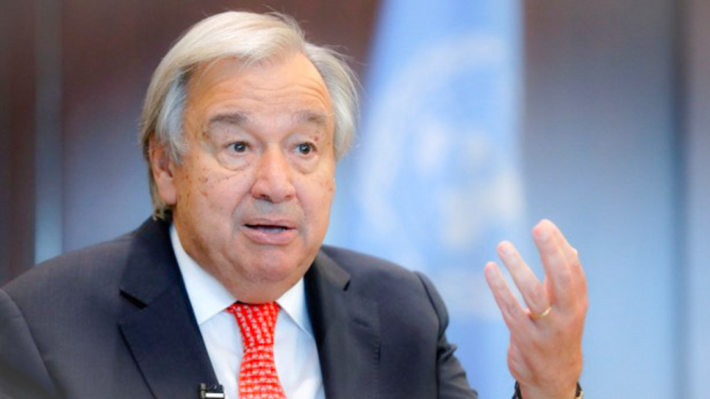 جريدة الاخبار 24 % - الأمين العام للأمم المتحدة : يصفع البوليزاريو في لقاء مع طلبة العلوم السياسية بفرنسا