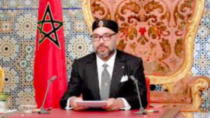 جريدة الاخبار 24 % - بلاغ للقصر حول خطاب الملك بمناسبة ثورة الملك والشعب