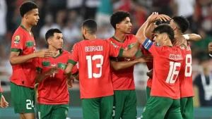المنتخب الوطني المغربي أقل من 23 سنة يتوج بكأس إفريقيا للأمم عقب فوزه على نظيره المصري