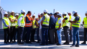 جريدة الاخبار 24 % - رئيس الحكومة يتفقد مشروع ربط حوض سبو بحوض أبي رقراق لتأمين الماء وتخفيف الضغط على سد المسيرة