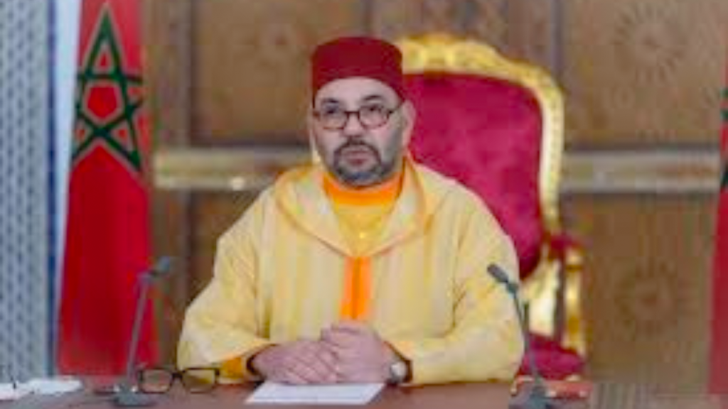 جريدة الاخبار 24 % - برقية تعزية من الملك محمد السادس لأسرة حميدو العنيكري.