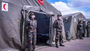 جريدة الاخبار 24 % - إنشاء مستشفى عسكري ميداني وتقديم الرعاية للمتضررين من الزلزال في إسني مراكش