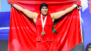 جريدة الاخبار 24 % - الملاكمة المغربية خديجة المرضي تتوج بالميدالية الذهبية وتحجز مقعدها في ألعاب الأولمبياد باريس 2024