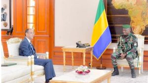 جريدة الاخبار 24 % - قائد المرحلة الانتقالية في الغابون يستقبل سفير المملكة المغربية ويؤكد على التعاون الثنائي