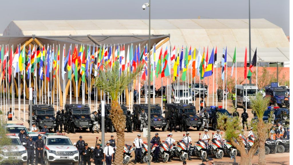 جريدة الاخبار 24 % - تعزيز النموذج الأمني المغربي في تنظيم التظاهرات الكبرى لاجتماعات الصندوق النقد الدولي والبنك الدولي 2023 بمراكش
