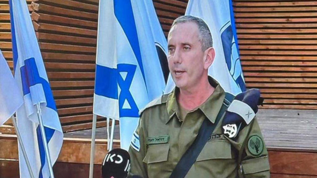 جريدة الاخبار 24 % - الناطق الرسمي للجيش الإسرائيلي يؤكد إستهداف سلاح الجو لمنشآت حماس في قطاع غزة