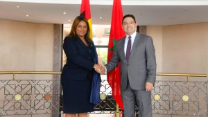 جريدة الاخبار 24 % - التواصل الثنائي المتجذر وزيرة الدولة الغينية تؤكد دعم المغرب المستمر لجمهورية غينيا بيساو