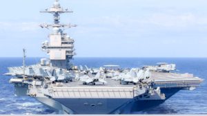 جريدة الاخبار 24 % - الولايات المتحدة ترسل حاملة الطائرات جيرالد فورد إلى منطقة تصاعد التوترات الإقليمية