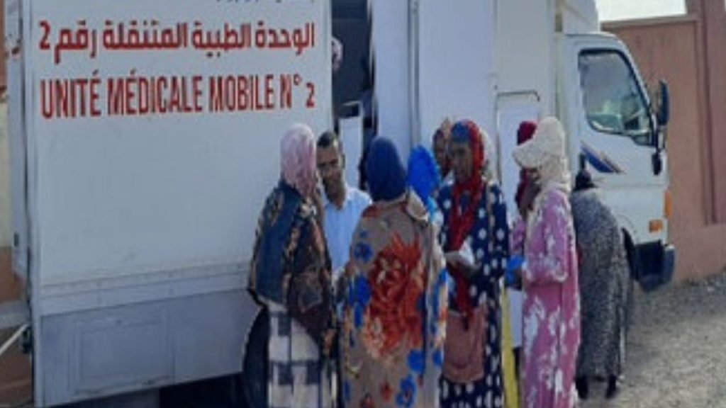جريدة الاخبار 24 % - قافلة صحية تحسيسية تتعزز الكشف المبكر عن سرطان الثدي وعنق الرحم بإقليم ورزازات