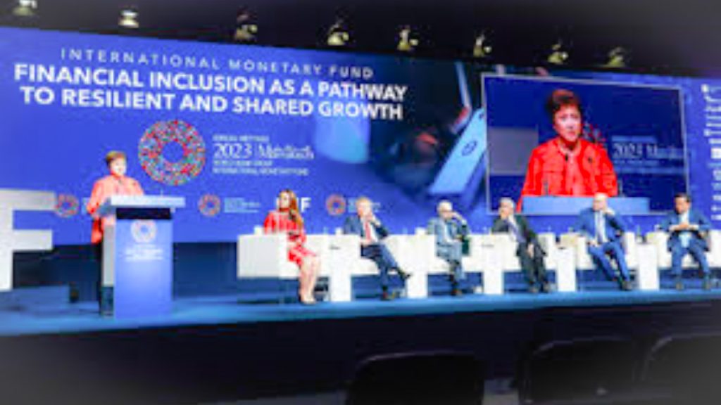 جريدة الاخبار 24 % - كريستالينا جورجيفا المديرة العامة لصندوق النقد الدولي تشيد بالاستراتيجية المغربية للشمول المالي بمراكش