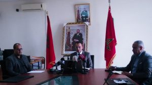 جريدة الاخبار 24 % - ندوة صحافية مع المدير الاقليمي لوزارة التربية الوطنية حول مستجدات النظام الاساسي بتازة