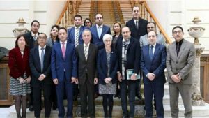 جريدة الاخبار 24 % - زيارة عمل لوفد قضائي لدراسة وتبادل الخبرات في المجال القضائي بإسبانيا