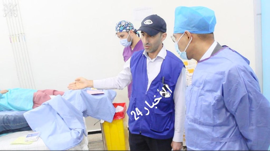 جريدة الاخبار 24 % - المستشفى الاقليمي بتازة ينظم حملة جراحة العيون المجانية بالتعاون مع مؤسسة البصر العالمية