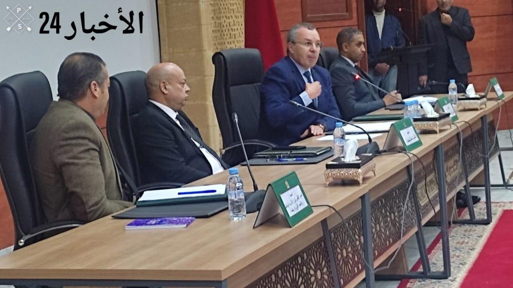 جريدة الاخبار 24 % - لقاء تواصلي حول الوضع التعليمي مع عامل الإقليم بعمالة سيدي قاسم