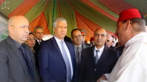 جريدة الاخبار 24 % - زيارة وزير الفلاحة لإقليم تازة لتفعيل مشاريع استراتيجية الجيل الأخضر 2020-2023