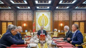 جريدة الاخبار 24 % - بلاغ الديوان الملكي جلالة الملك يترأس جلسة عمل لإشكالية الماء