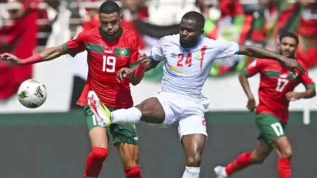 أهدر المنتخب الكونغولي فرصة تسجيل هدف من ركلة جزاء في الشوط الأول. وظهر حارس المرمى المغربي ياسين بونو بأداء مميز حيث تصدى لتلك الركلة الحاسمة