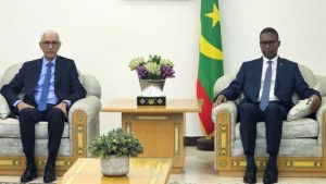 جريدة الاخبار 24 % - رئيس مجلس النواب الطالبي العلمي يبحث فرص التعاون الاقتصادي مع وزير الأول الموريتاني وولد بلال