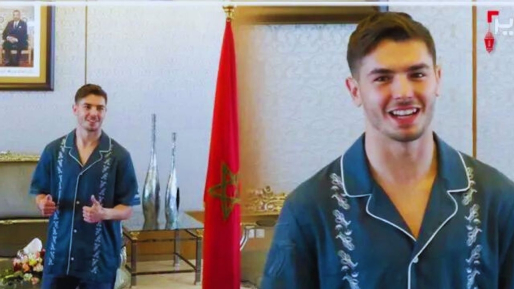 استقبال حافل للاعب إبراهيم دياز بمطار سلا - 2026 جريدة الاخبار 24 % - استقبال حافل للاعب إبراهيم دياز بمطار سلا