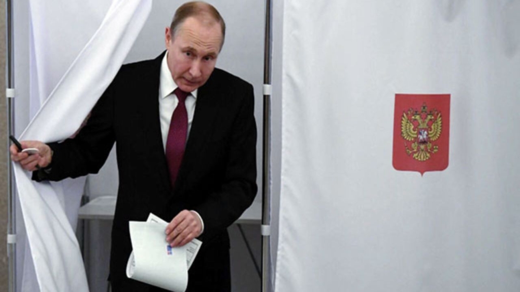 جريدة الاخبار 24 % - فلاديمير بوتين يحقق فوزا في الانتخابات الروسية الأولية