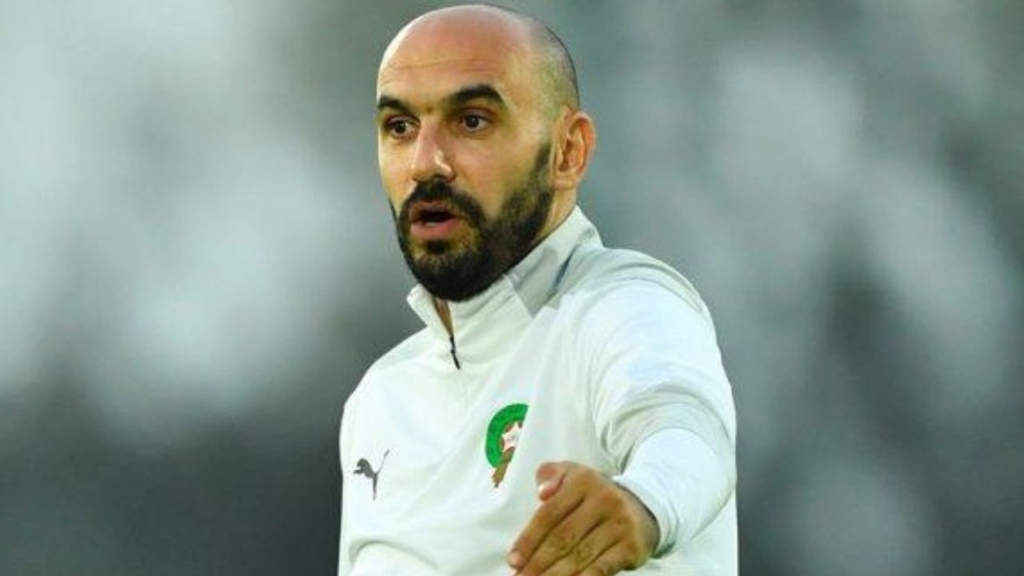 جريدة الاخبار 24 % - وليد الركراكي يعقد ندوة صحافية قبل مباراة المنتخب المغربي وأنغولا بأكادير