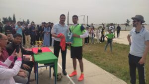 جريدة الاخبار 24 % - اختتام دوري الرمضاني لكرة القدم لتلاميذ ثانوية الوفاء التأهيلية سيدي الكامل إقليم سيدي قاسم