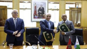 جريدة الاخبار 24 % - توقيع مذكرتي تفاهم بين المغرب وجيبوتي في مجال الصحة والحماية الاجتماعية
