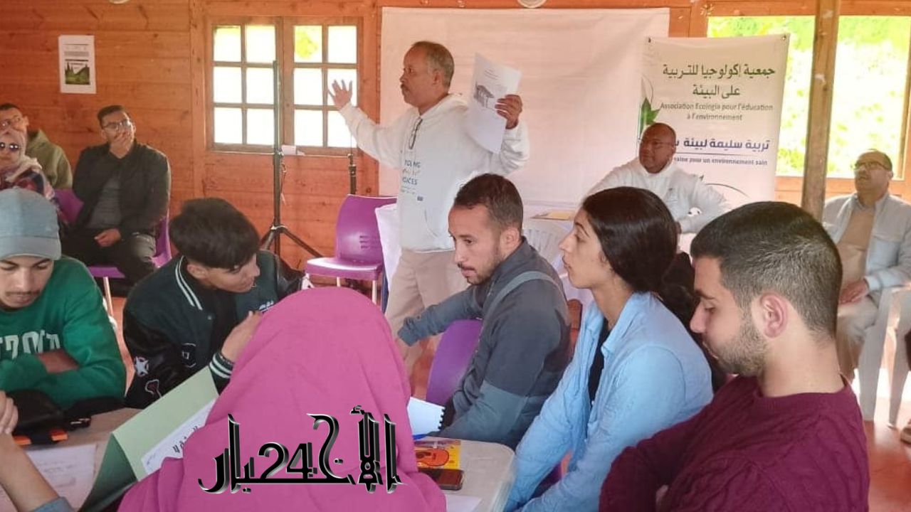 جريدة الاخبار 24 % - دورة تكوينية لمؤطري المخيمات التربوية حول الساحل المستدام للمخيمات الصيفية بالقنيطرة