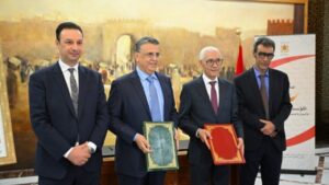 جريدة الاخبار 24 % - توقيع اتفاقية شراكة لتعزيز التعاون بين المؤسسة المحمدية ومجلس النواب