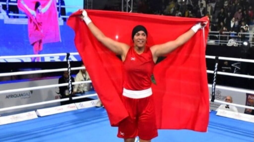 جريدة الاخبار 24 % - البطلة المغربية خديجة المرضي تتأهل لربع نهائي الملاكمة في أولمبياد باريس