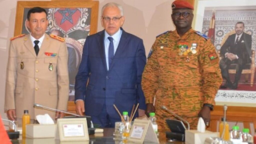 جريدة الاخبار 24 % - تعزيز التعاون العسكري بين المغرب وبوركينا فاسو