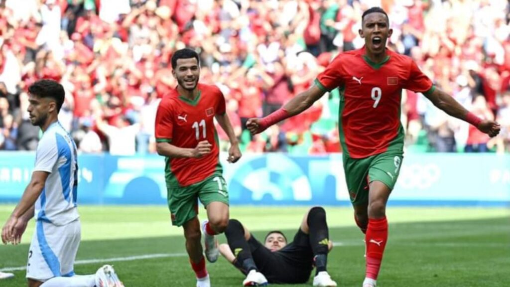 فوز المنتخب المغربي على نظيره الأرجنتيني في أولمبياد باريس 2024 - 2026 جريدة الاخبار 24 % - فوز المنتخب المغربي على نظيره الأرجنتيني في أولمبياد باريس 2024