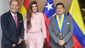 جريدة الاخبار 24 % - لقاء رئيس البرلمان الأنديني بالمستشار البرلماني المغربي لتعزيز العلاقات الثنائية