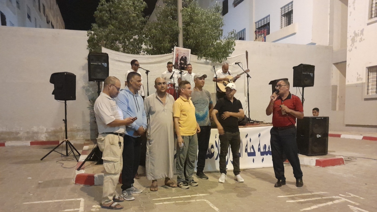 جمعية جنة الجوار تنظم حفلا ثقافيا فنيا بمناسة ثورة الملك والشعب وعيد الشباب بالقنيطرة - 2026 جريدة الاخبار 24 % - جمعية جنة الجوار تنظم حفلا ثقافيا فنيا بمناسة ثورة الملك والشعب وعيد الشباب بالقنيطرة