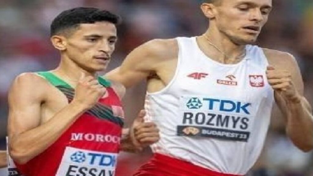 جريدة الاخبار 24 % - تأهل العداء المغربي أنس الساعي إلى نصف نهائي 1500 متر في أولمبياد باريس 