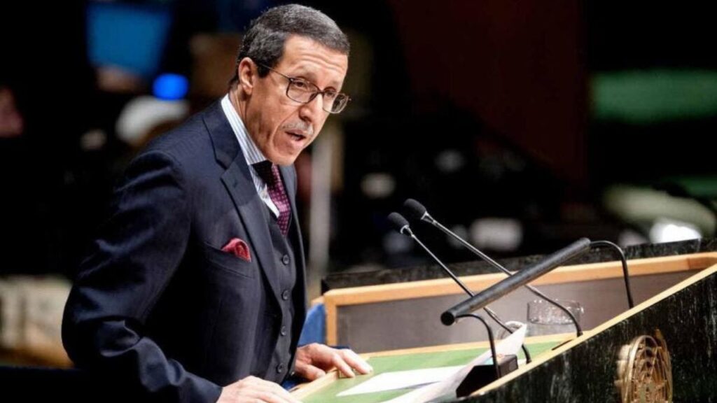 جريدة الاخبار 24 % - عمر هلال يرد برسالة حازمة ورسمية يندد ويفضح التضليل الجزائري أمام مجلس الأمن