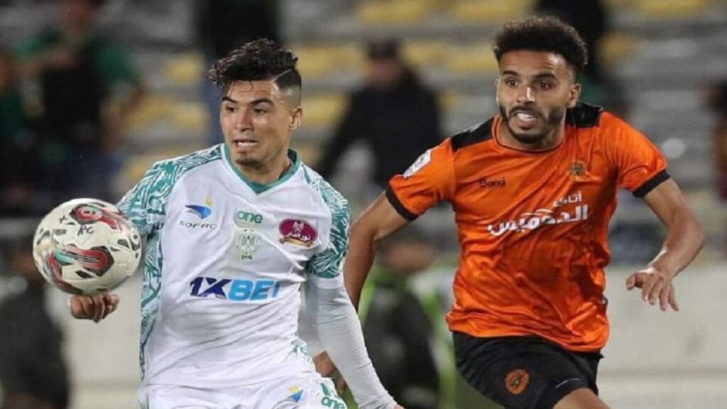 جريدة الاخبار 24 % - فريق نهضة بركان يحقق فوزا على نظيره الرجاء الرياضي بالدورة الأولى من البطولة الوطنية