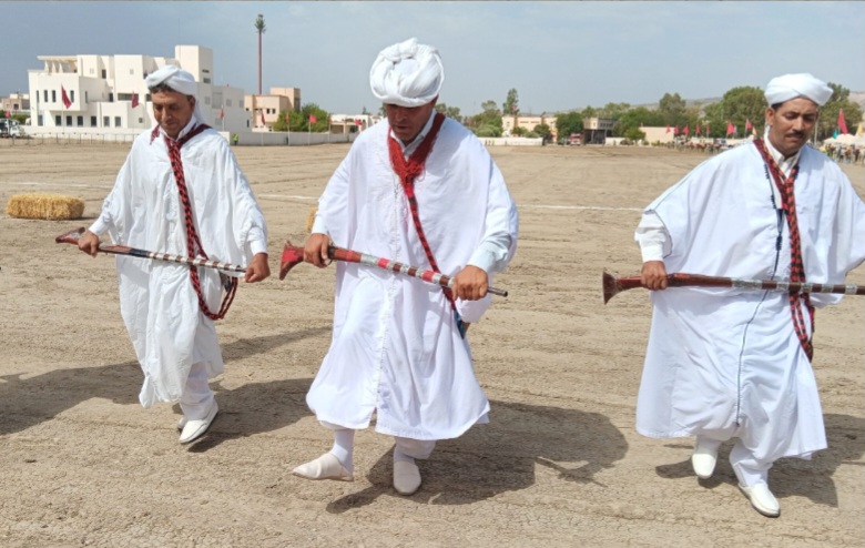 جريدة الاخبار 24 % - مهرجان التراث والفروسية احتفاءا بالروح الوطنية بواد امليل إقليم تازة
