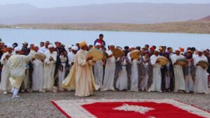 جريدة الاخبار 24 % - مهرجان الخطوبة وموسيقى الأعالي احتفاء بالتراث الثقافي ببوزمو وإملشيل إقليم ميدلت