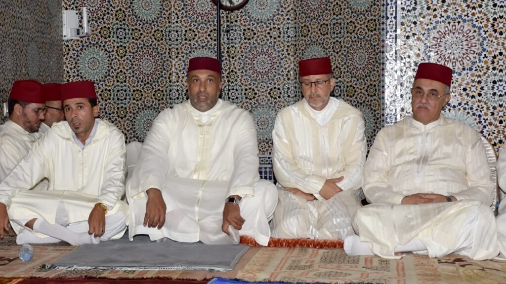 جريدة الاخبار 24 % - إحياء ذكرى عيد المولد النبوي الشريف بمسجد أهل الله بالقنيطرة