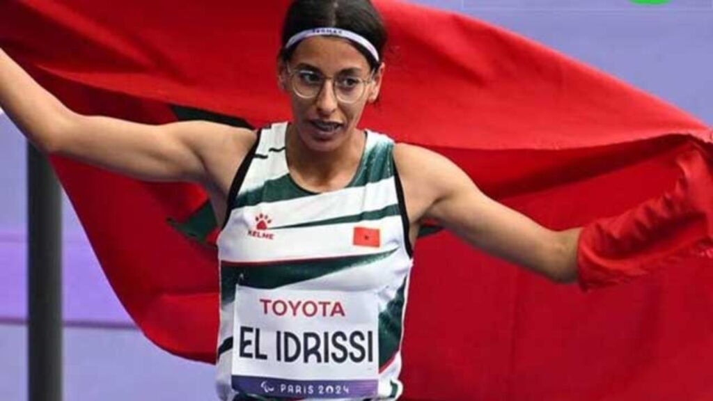 جريدة الاخبار 24 % - إنجاز تاريخي للبطلة المغربية فاطمة الزهراء الإدريسي  بالألعاب البارالمبية