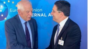 جريدة الاخبار 24 % - لقاء بوريطة وبوريل رؤية لترسيخ الشراكة المغربية الأوروبية