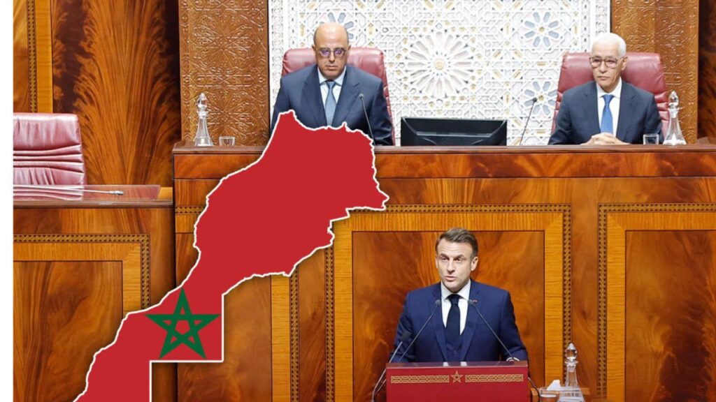 جريدة الاخبار 24 % - الرئيس الفرنسي يؤكد دعم بلاده لمغربية الصحراء وللحكم الذاتي
