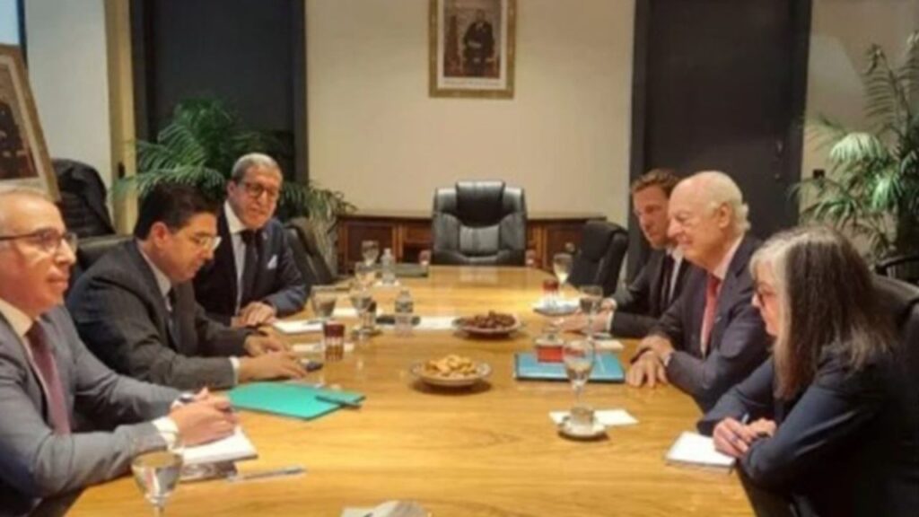 جريدة الاخبار 24 % - بوريطة يؤكد سيادة المغرب ووحدة أراضيه خلال مباحثاته مع دي ميستورا بيويورك