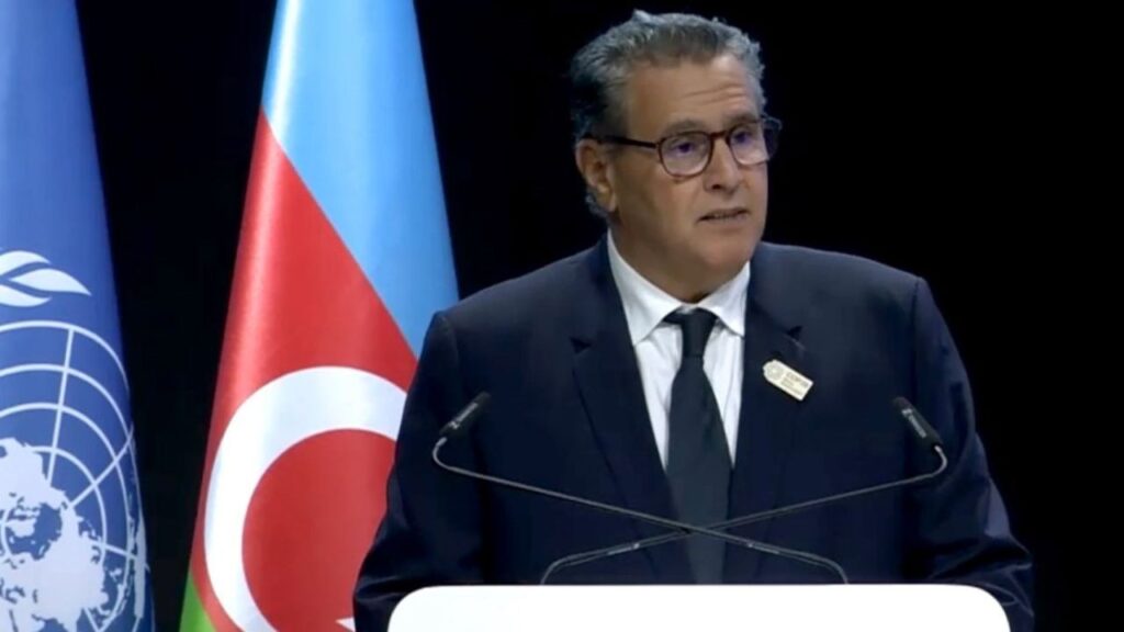 جريدة الاخبار 24 % - أخنوش يبرز التجربة المغربية في مجال التكيف المناخي انجازات ورؤية مستقبلية