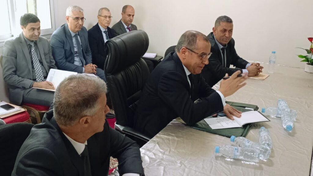 جريدة الاخبار 24 % - عامل إقليم مولاي يعقوب يقوم بزيارة تفقدية للجماعة القروية سبت لوداية