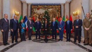 جريدة الاخبار 24 % - عبد اللطيف لوديي يشارك في الاجتماع العشرين لوزراء أعضاء الدفاع بمدريد