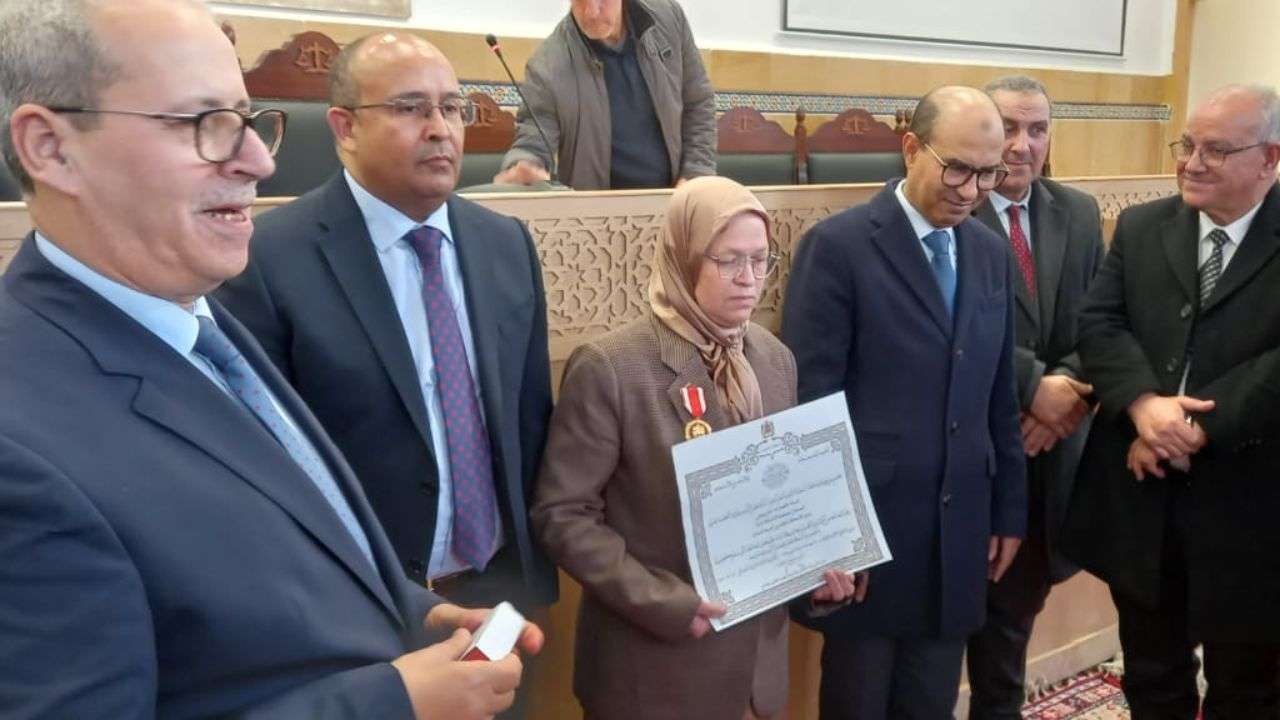 جريدة الاخبار 24 % - افتتاح السنة القضائية 2025 بمحكمة الاستئناف بتازة