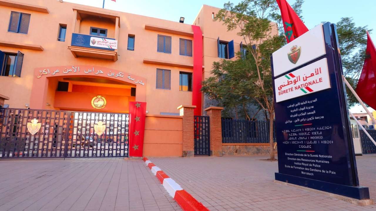 جريدة الاخبار 24 % - افتتاح مدرسة تكوين حراس الأمن بمراكش رؤية استراتيجية لتكوين الشرطي