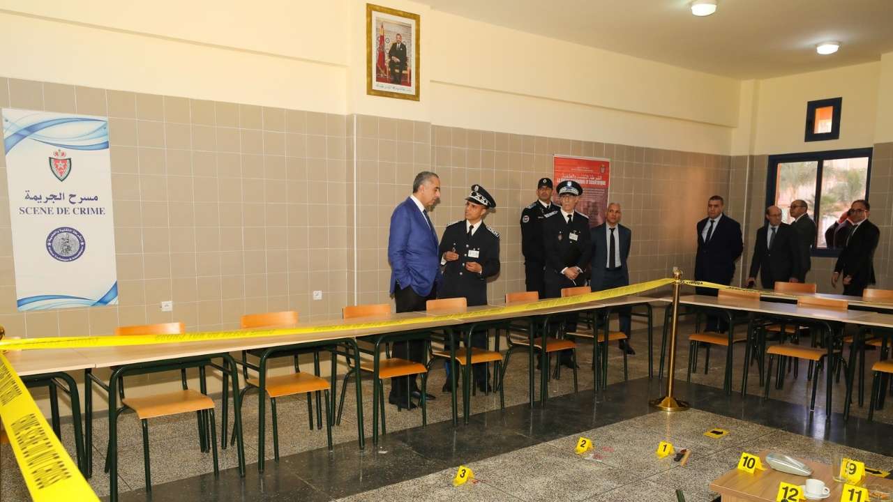 جريدة الاخبار 24 % - افتتاح مدرسة تكوين حراس الأمن بمراكش رؤية استراتيجية لتكوين الشرطي